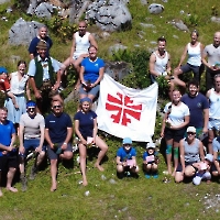 Gruppenbild Bergturnfest 2025 Ischler Hütte zugeschnitten