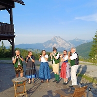Turnermusiprob bei der Turnerfamilie O'Donell im Hochkreut